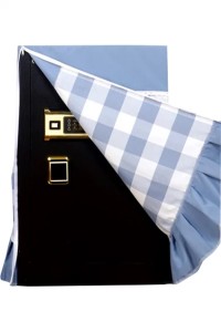 Design Safe Cover Cover Home Shelf Cover Cover Checkered Fabric Bookshelf Dust Cover Audio Cover Cover SPS002 detail view-25